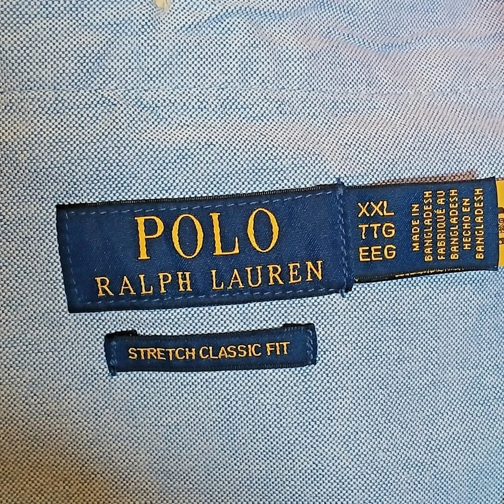POLO RALPH LAUREN Men's Stretch Classic-Fit Polo Chino Pants Pink Preppy XXL